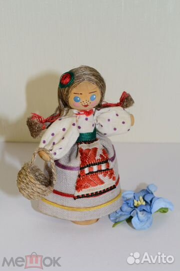 СССР Сувенирные куклы в национальных костюмах 9 шт