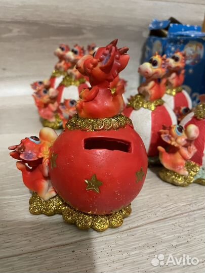 Копилка-дракон сммвол года 2024 новое