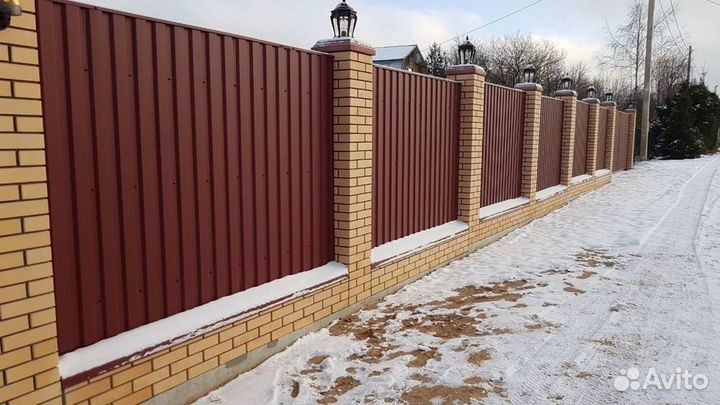 Забор под ключ 218