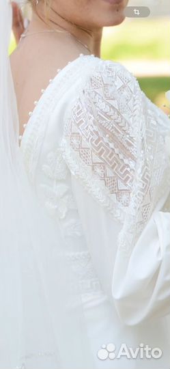 Свадебное платье бу