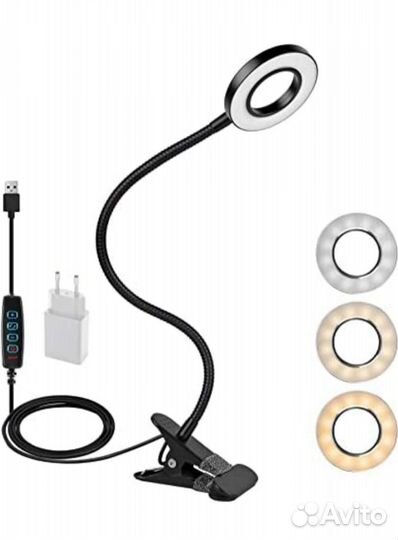 Светодиодная лампа зажим