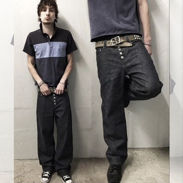 No faith studios bootcut raw denim type джинсы