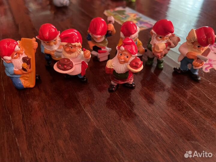 Киндер сюрприз гномы коллекционные