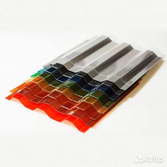 Поликарбонат, Пластиковый профнастил, пэт