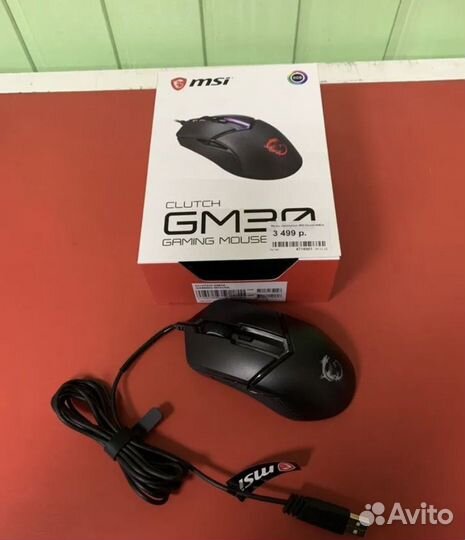 Игровая мышь MSI Clutch GM30 новая