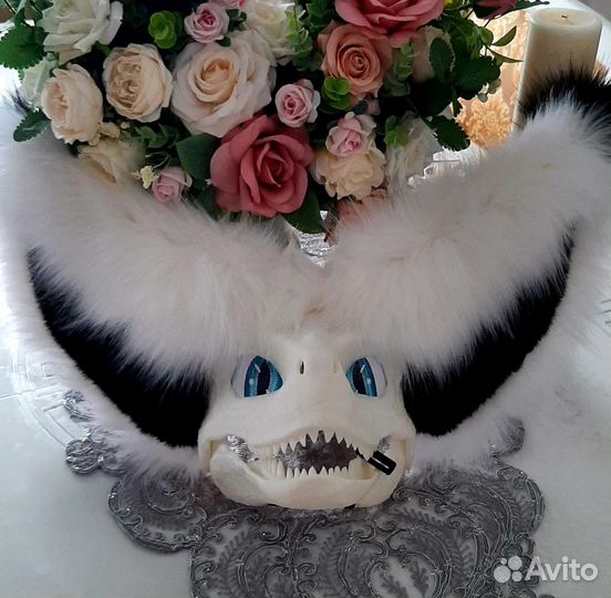 Маска раптора фурри