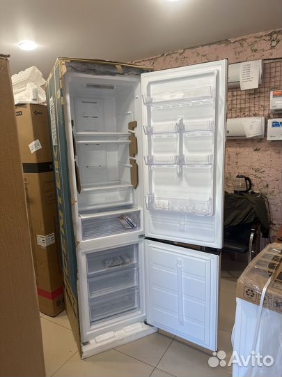 Холодильник высота 200см сухой мороз бежевомрамор