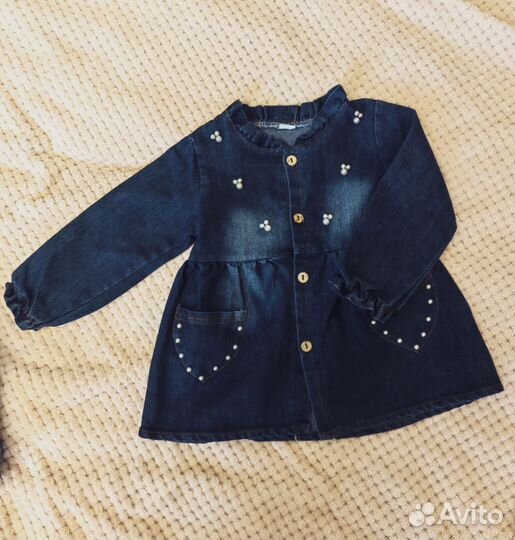 Вещи пакетом для девочки 74-80