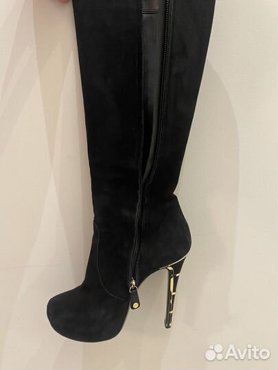 Сапоги женские осенние на каблуке