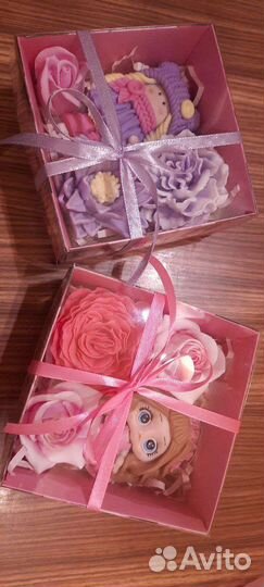 Набор для девушки/девочки. Мыло ручной работы