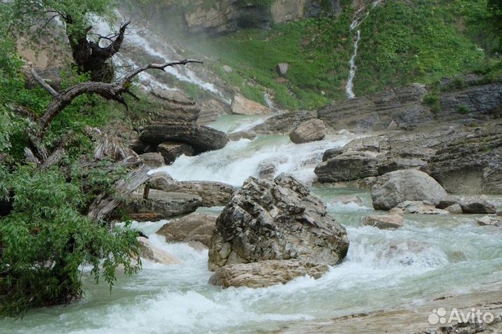 Экскурсия к самому высокому водопаду Кинчха Грузия