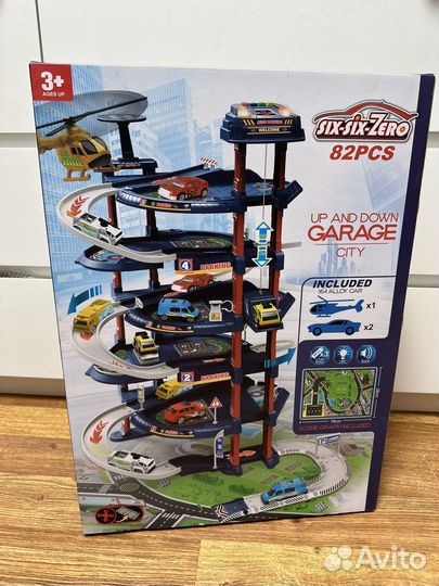 Новый трек многоуровневая парковка с лифтом