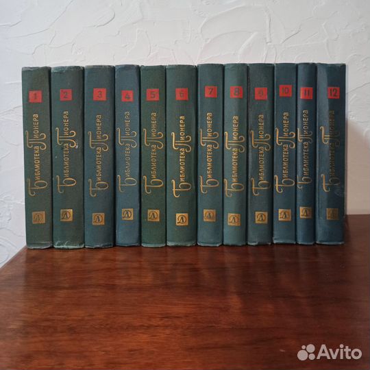 Бронь Библиотека пионера в 12 томах целиком