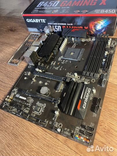 Комплект Ryzen 5 3600 + Gigabyte B450 Gaming X