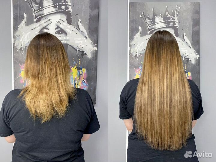 Итальянское наращивание волос