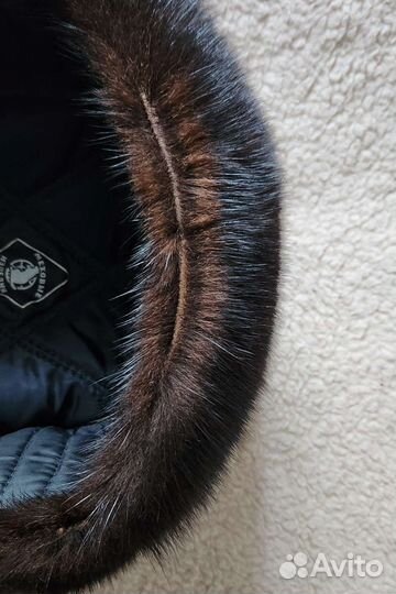 Норковая шапка мужская 56