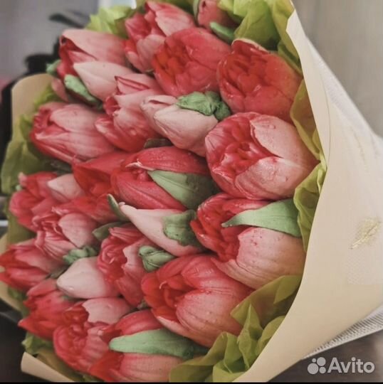 Зефирный букет птичье молоко зефир