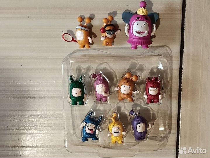 Игрушки (Чуддики) Oddbods. Смешарики