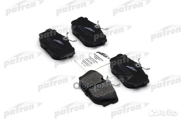 Колодки тормозные дисковые задн, без датчика из