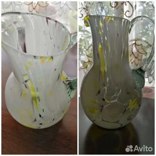 Вазы,кувшины,цветное стекло СССР