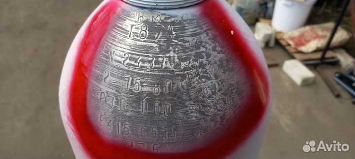 Баллон ацетиленовый 40л
