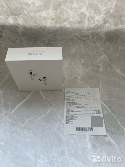 Беспроводные наушники AirPods 3 оригинал(с Мвидео)