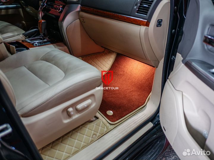 Автомобильные ковры из экокожи