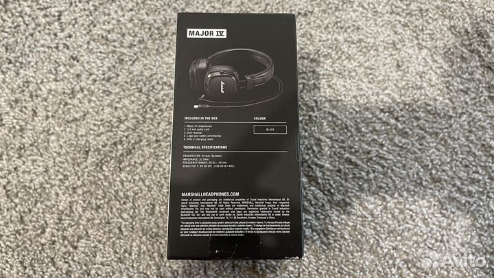 Наушники Marshall Major 4 Оригинал