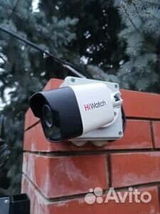 Камера видеонаблюдения с установкой