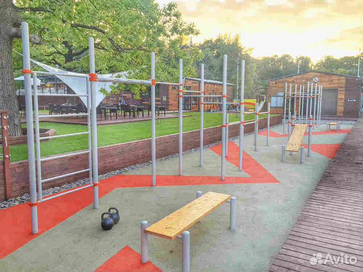 Детские Площадки - Брусья, шведская стенка, турник