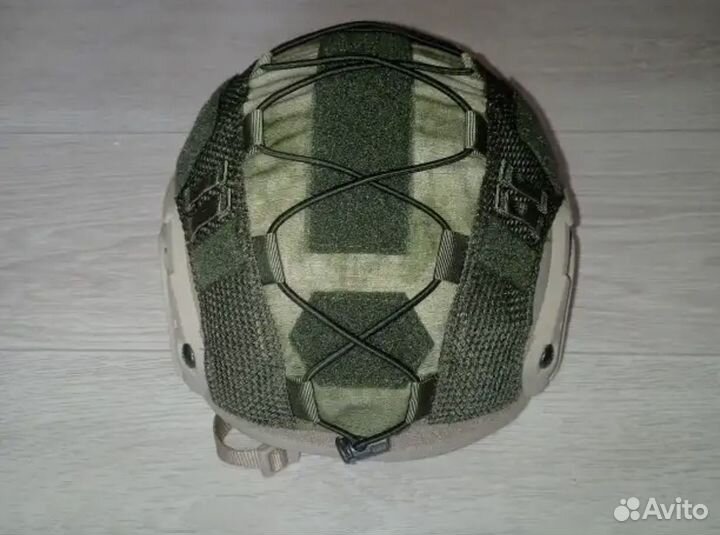 Чехол на шлем мох (mitch, ops core)
