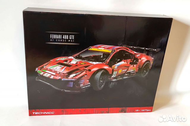 Конструктор Ferrari 488