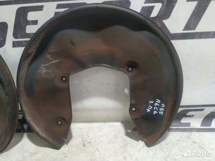 Пыльник тормозного диска задний Audi A6 C6 3.2