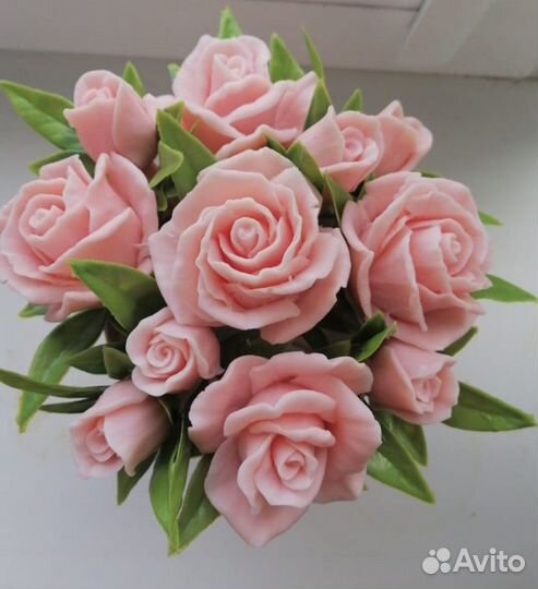 Букеты цветов из мыла ручной работы