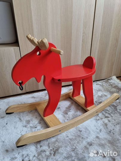 IKEA Лось-качалка экоррэ