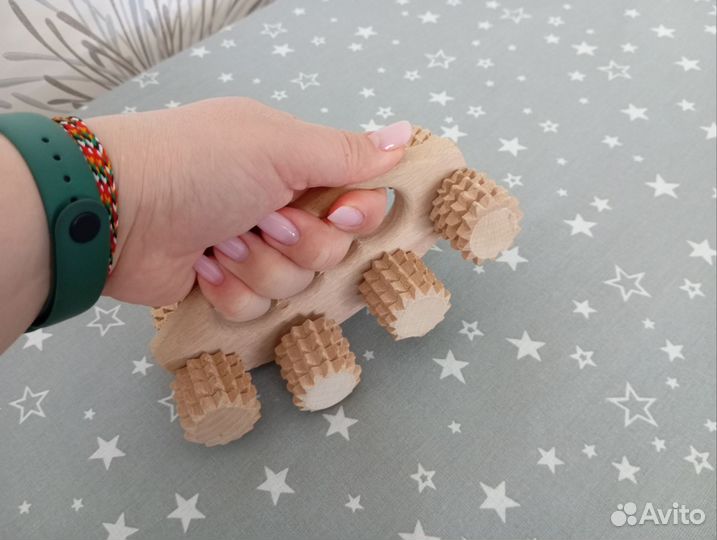 Массажер деревянный