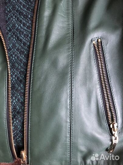 Куртка кожаная