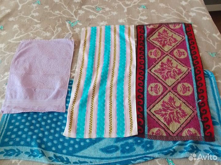 Пакетом полотенца на дачу, на ветошь