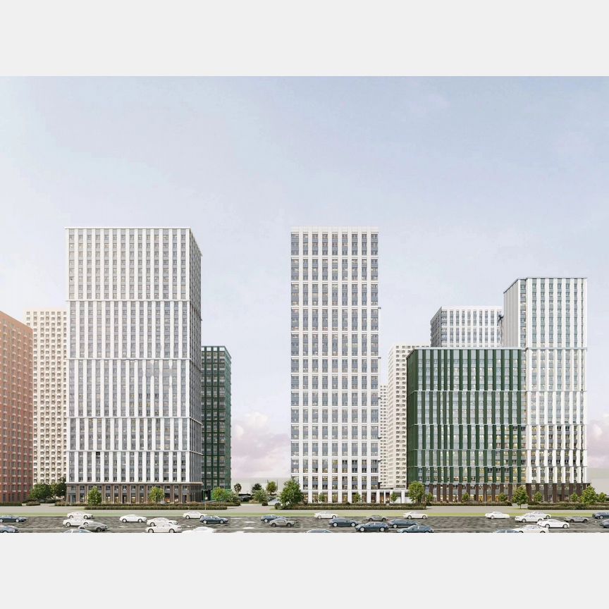 2-к. квартира, 54 м², 14/17 эт.