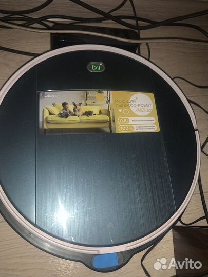 Робот пылесос моющий dexp