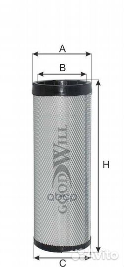 Фильтр воздушный (дополнительный) HCV AG10191 G