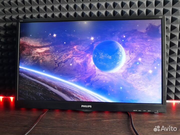 VA hdmi Монитор Philips 24'' 243V5Q 243V5qhsba/01