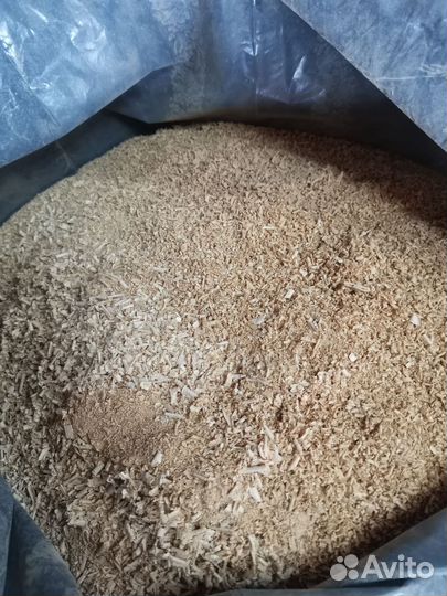 Опилки дубовые в мешке