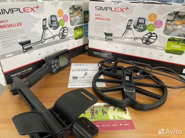 Металлоискатель nokta makro simplex plus