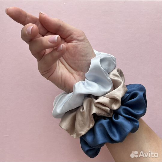 Резинки для волос из тенселя, набор, новые