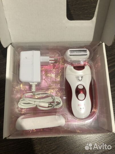 Эпилятор с насадкой для бритья HTC HL-013 новый