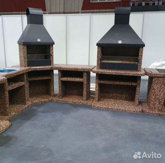 Модульная печь барбекю