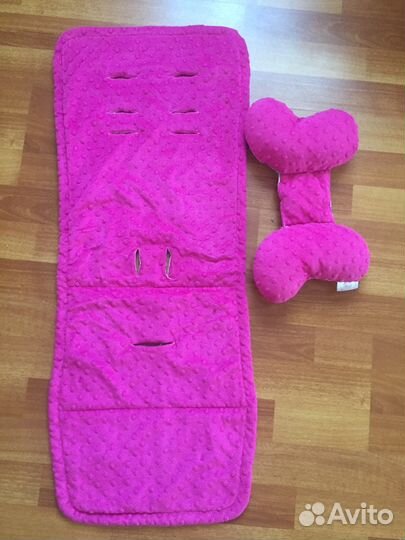 Матрас и подушечка в коляску