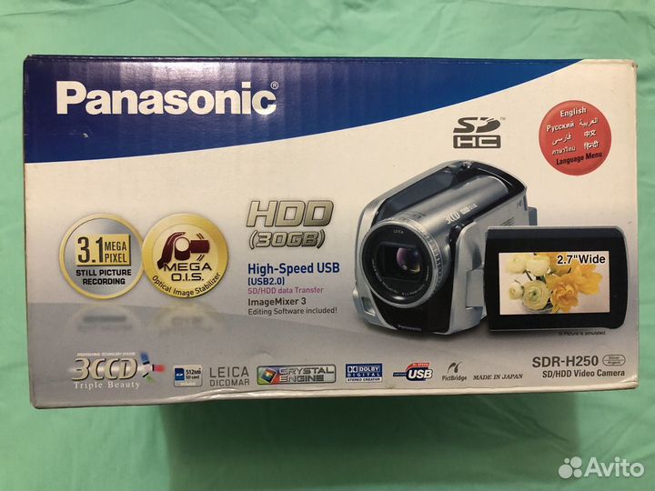 Видеокамера Panasonic SDR-H250EE