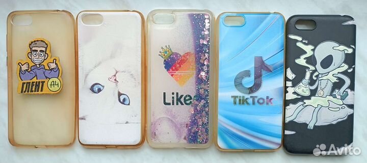 Чехлы для телефона Honor 7A (5 шт)